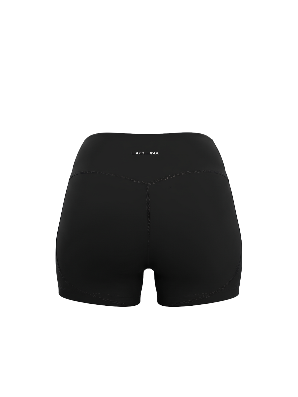 form short bike shorts black color